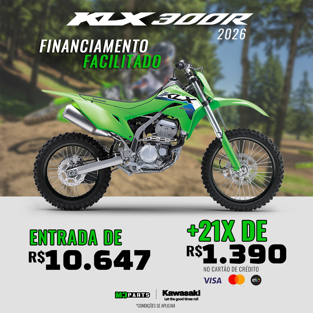 KLX300 verde 2026