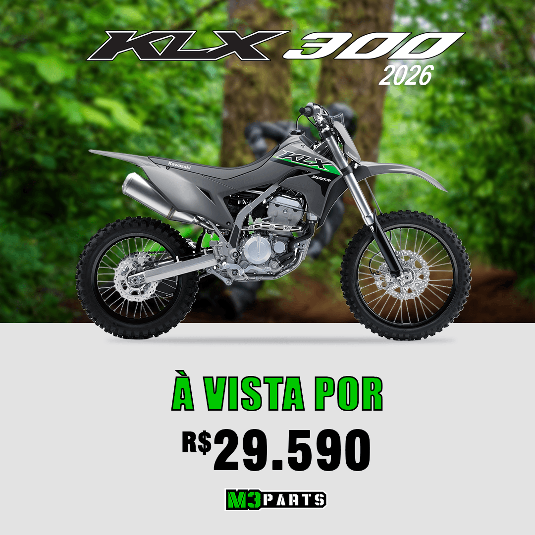 feed KLX300 cinza